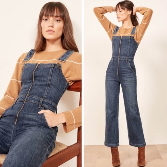 Reformation jenny jumpsuit Clearance